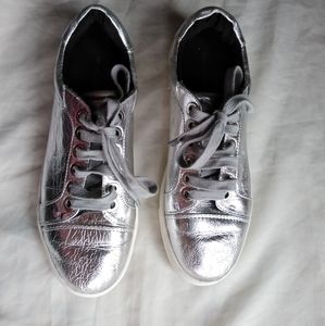 Rebecca minkoff silver shoes